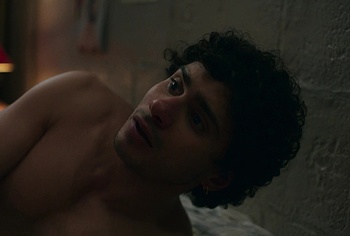 Bilal Hasna and Mitchell Robertson gay scenes in Half Man