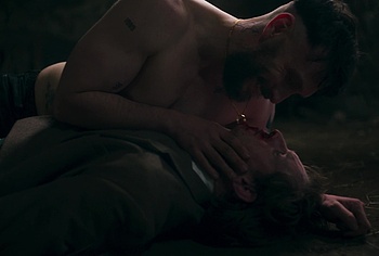 Richard Gadd shirtless in Half Man 2026