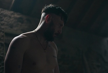 Richard Gadd shirtless in Half Man 2026