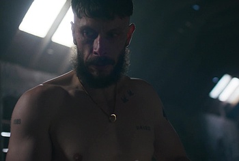 Richard Gadd shirtless in Half Man 2026