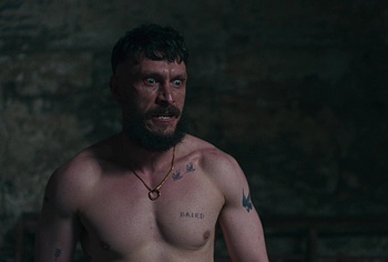 Richard Gadd shirtless in Half Man 2026