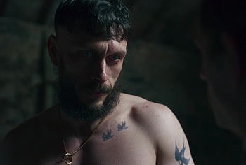 Richard Gadd shirtless in Half Man 2026