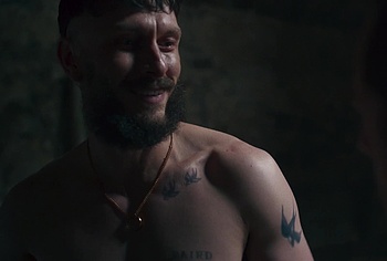 Richard Gadd shirtless in Half Man 2026