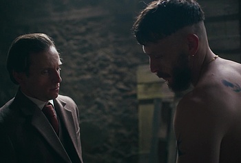 Richard Gadd shirtless in Half Man 2026