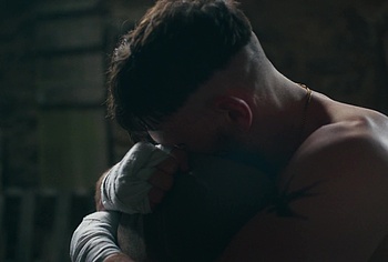 Richard Gadd shirtless in Half Man 2026