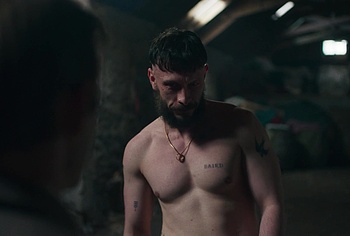 Richard Gadd shirtless in Half Man 2026