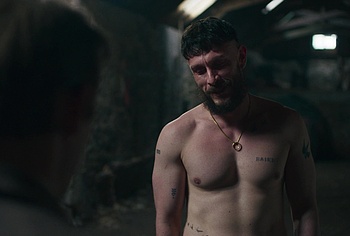 Richard Gadd shirtless in Half Man 2026