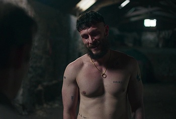 Richard Gadd shirtless in Half Man 2026