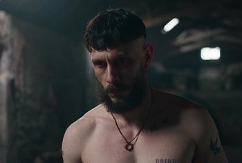 Richard Gadd shirtless in Half Man 2026
