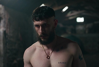 Richard Gadd shirtless in Half Man 2026