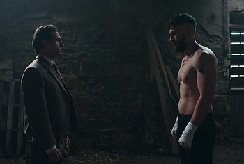 Richard Gadd shirtless in Half Man 2026