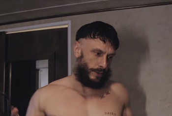 Richard Gadd shirtless in Half Man 2026