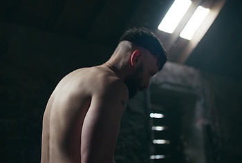 Richard Gadd shirtless in Half Man 2026