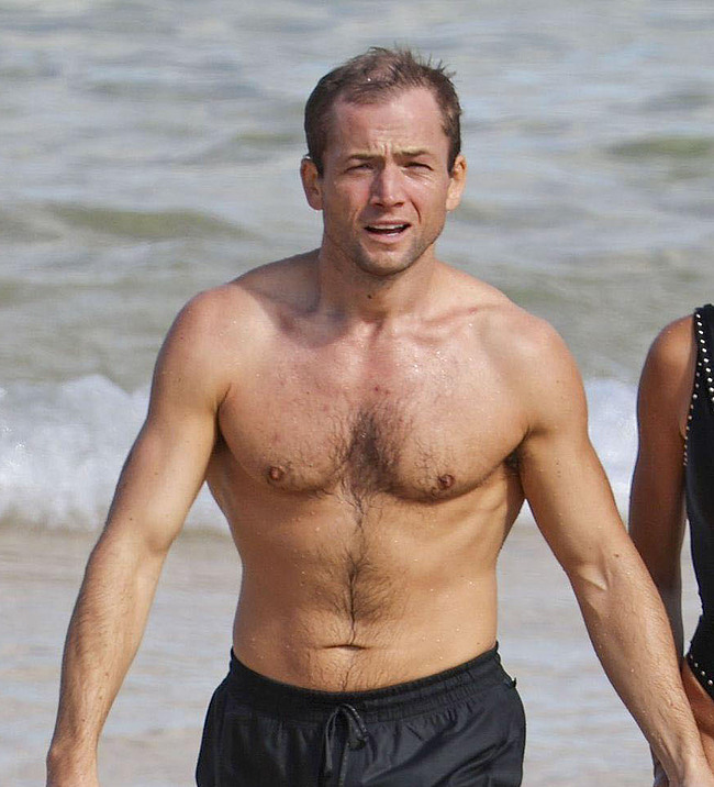 Taron Egerton naked