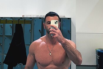 David Tag Cock Bulge Moment and Hot Underwear Pics