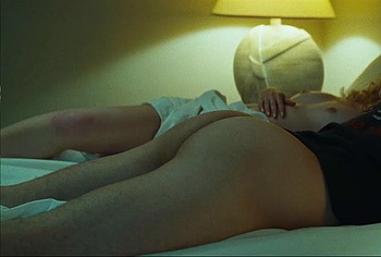 Douglas Booth nude ass in The Dirt