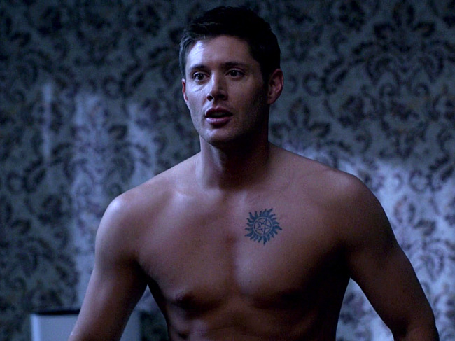 Jensen Ackles nude torso