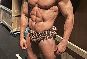 Morgan Jackson nude and penis bulge pics
