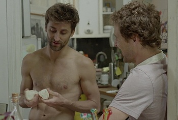 Emilio Edwards and Francisco Celhay Nude Gay Sex in In The Grayscale