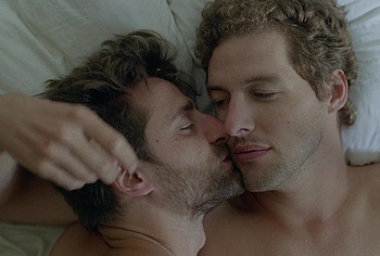 Emilio Edwards and Francisco Celhay Nude Gay Sex in In The Grayscale