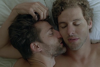 Emilio Edwards and Francisco Celhay Nude Gay Sex in In The Grayscale