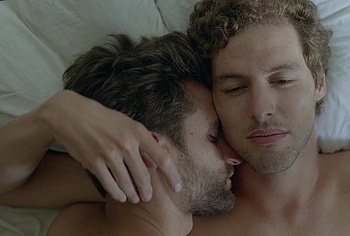 Emilio Edwards and Francisco Celhay Nude Gay Sex in In The Grayscale