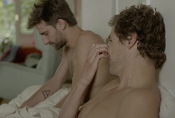 Emilio Edwards and Francisco Celhay Nude Gay Sex in In The Grayscale