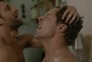 Emilio Edwards and Francisco Celhay Nude Gay Sex in In The Grayscale