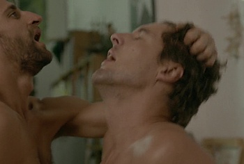 Emilio Edwards and Francisco Celhay Nude Gay Sex in In The Grayscale