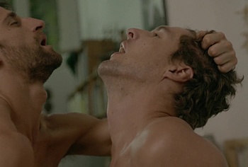 Emilio Edwards and Francisco Celhay Nude Gay Sex in In The Grayscale