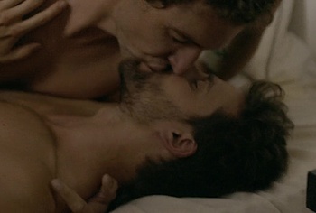Emilio Edwards and Francisco Celhay Nude Gay Sex in In The Grayscale