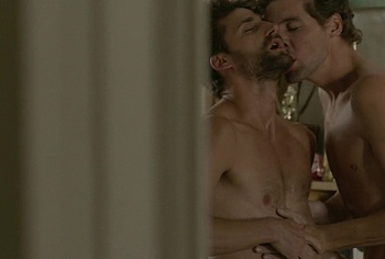 Emilio Edwards and Francisco Celhay Nude Gay Sex in In The Grayscale