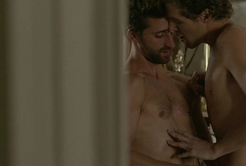 Emilio Edwards and Francisco Celhay Nude Gay Sex in In The Grayscale