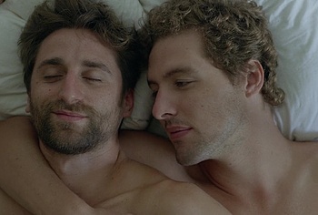 Emilio Edwards and Francisco Celhay Nude Gay Sex in In The Grayscale