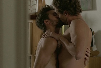 Emilio Edwards and Francisco Celhay Nude Gay Sex in In The Grayscale