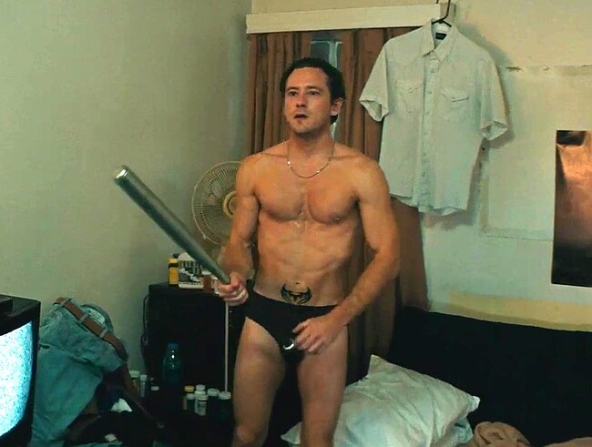 Lewis Pullman nude torso