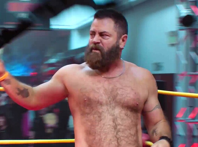 Nick Offerman nude torso