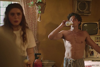 Gabriel Tierney Cock Slip And Nude Scenes in Rivals