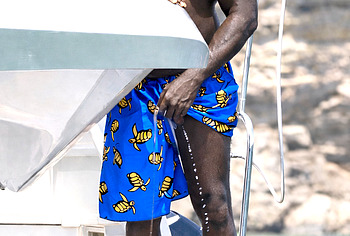 Shaquille ONeal nude cock