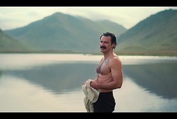 Aidan Turner shirtless