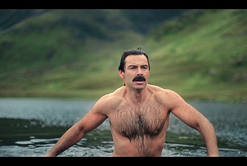 Aidan Turner torso