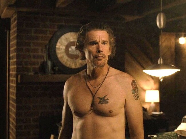 Ethan Hawke nude torso