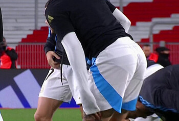 Enzo Fernandez Cock Bulge And Shaved Pubis Pics