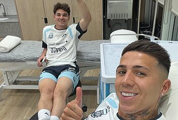 Enzo Fernandez Cock Bulge And Shaved Pubis Pics