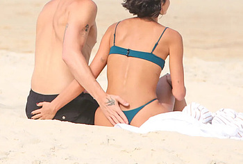 Shawn Mendes Caught Shirtless and Scratching Ones Ass On A Beach