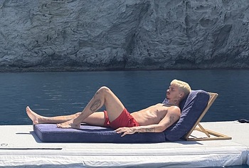 Romeo Beckham Shirtless And Sexy Underwear Photos