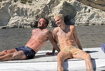 Romeo Beckham Shirtless And Sexy Underwear Photos