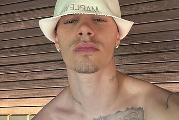 Romeo Beckham Shirtless And Sexy Underwear Photos