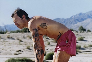 Harry Styles Shirtless And Foot Close Up Photos