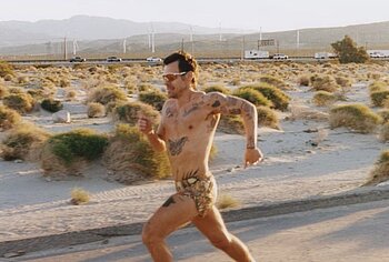 Harry Styles Shirtless And Foot Close Up Photos